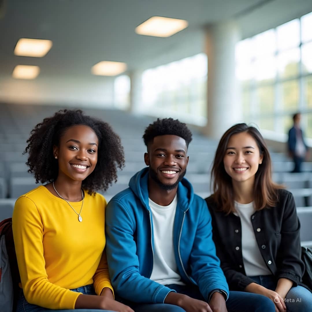Students in a classroom discussing